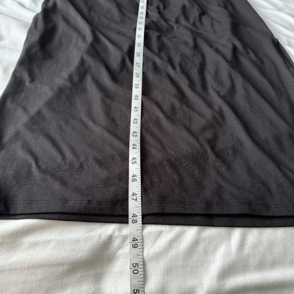 Ardene Women's Small Babydoll Maxi Dress Black Empire Waist Stretchy‎ Festival - Picture 12 of 16